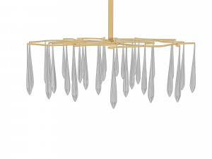 ceiling modern chandelier Modèle 3D