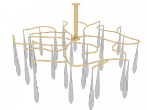 ceiling modern chandelier 3D Model
