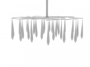 ceiling modern chandelier Modèle 3D