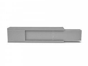 wooden tv unit 3D-Modell