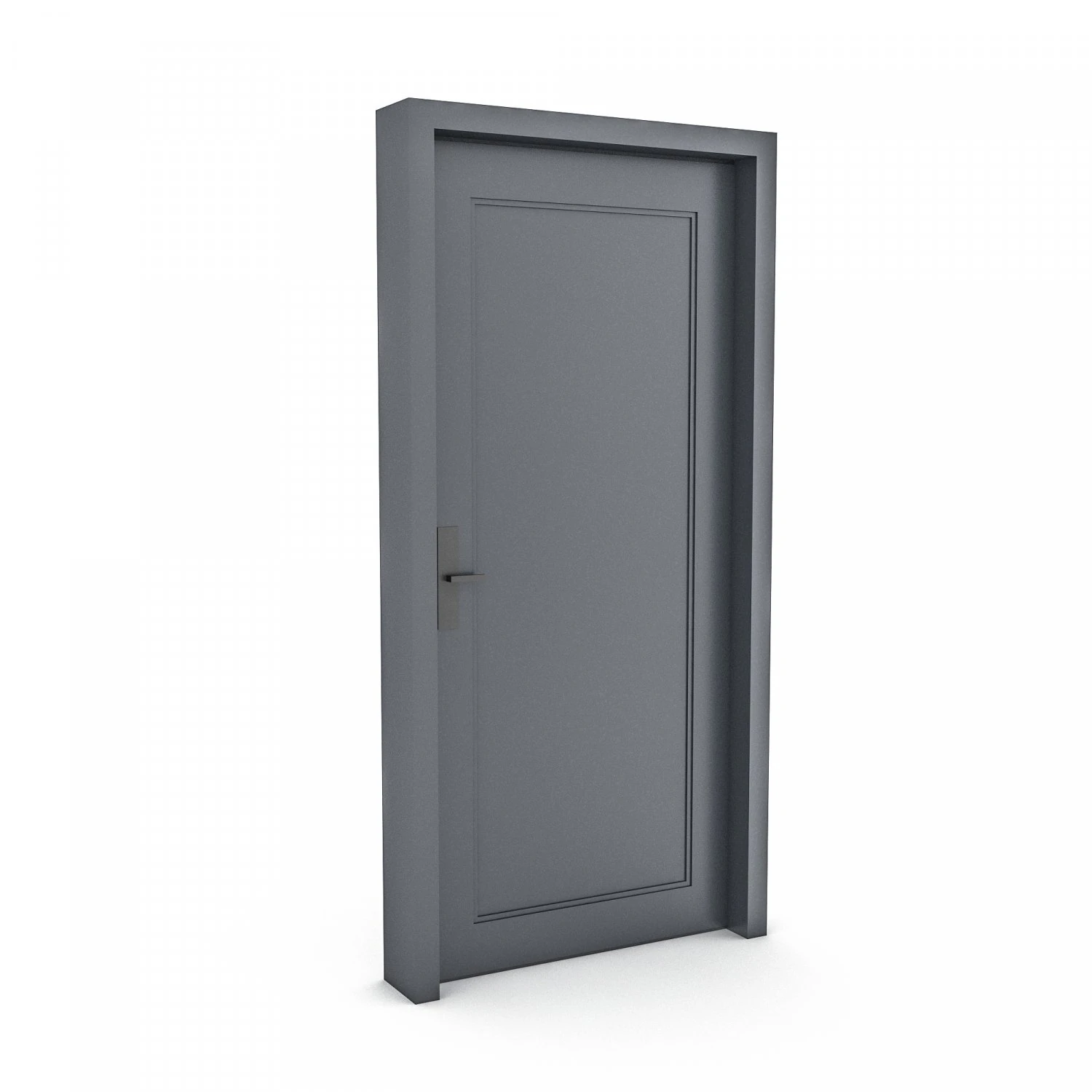 3d modern door design 06 3D Model .c4d .max .obj .3ds .fbx .stl .blend 