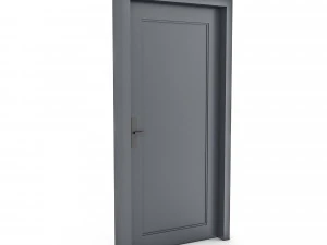 3d modern door design 06 3D Model