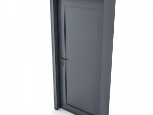 3d modern door design 06 3D Model