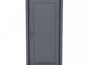 3d modern door design 06 3D Model