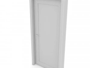 3d modern door design 06 3D Model