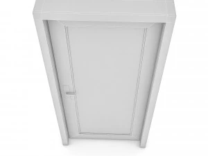 3d modern door design 06 3D Model