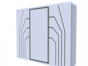 3d classic wardrobe 04 model 3D 모델