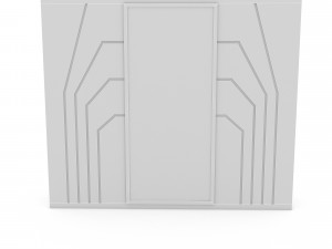 3d classic wardrobe 04 model 3D 모델