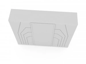 3d classic wardrobe 04 model 3D Model