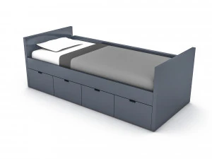 3d 3d wardrobe bed 07 3D Model