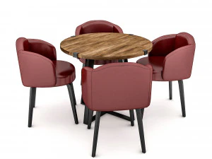 modern desk chair 03 3D Model