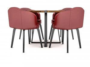 modern desk chair 03 3D Model