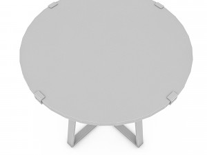 wooden table 02 Modelo 3D