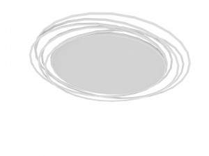 3d decorative mirror Model 3D