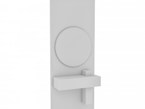 3d natural bathroom sink 02 3Dモデル
