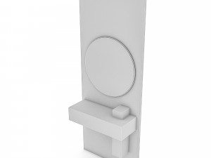 3d natural bathroom sink 02 3Dモデル