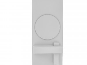 3d natural bathroom sink 02 3Dモデル