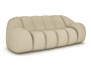 3d sofa garden 3d 3D Model