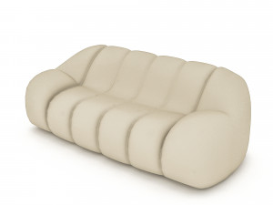 3d sofa garden 3d 3D Model