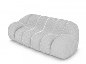 3d sofa garden 3d 3D Model