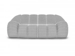 3d sofa garden 3d 3D Model