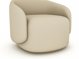 3d armchair salon model 3Dモデル