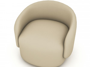 3d armchair salon model 3Dモデル