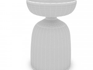 wooden table 04 3D Model