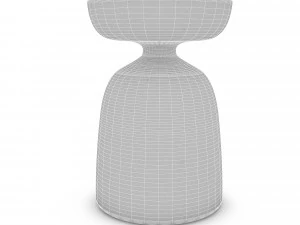 wooden table 04 3D Model