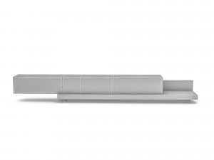 modern minimal tv stand Modello 3D