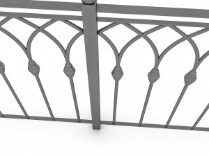 wrought iron design 3D-Modell