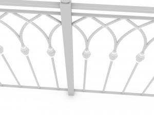 wrought iron design 3D-Modell