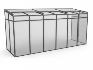 3D модель зимнего сада 3D Модель