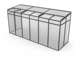 3d winter garden model 3D मॉडल