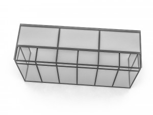 3d winter garden model 3D मॉडल