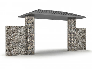 garden gate 3D Model