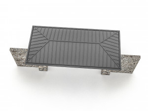 garden gate 3D Модель