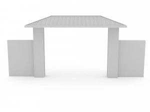 정원 문 3D 모델