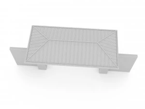 정원 문 3D 모델