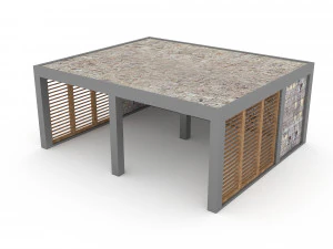 garden garage 3D Model