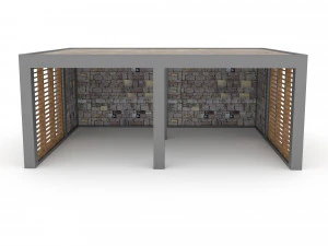 garden garage 3D Model