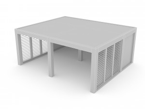 garden garage 3D Model