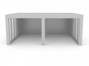 garden garage 3D Model