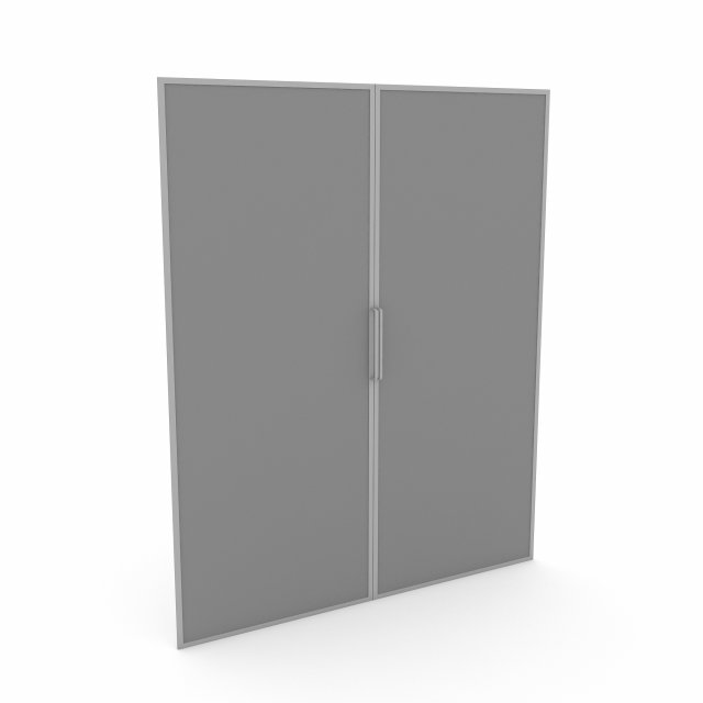 glass door 02 3D Модель .c4d .max .obj .3ds .fbx .stl .blend