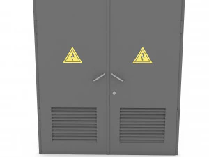 electrical transformer gate 3D Model