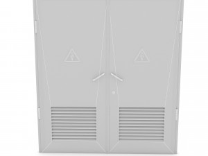 electrical transformer gate Model 3D
