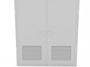 electrical transformer gate 3D Model
