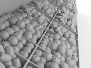 greengrocer department fruit and vegetable 3D Model