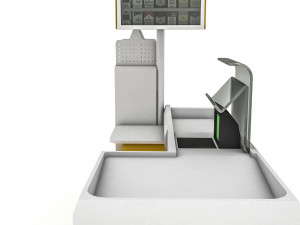 the cash register department 02 3d 3Dモデル