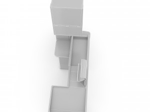 the cash register department 02 3d 3Dモデル